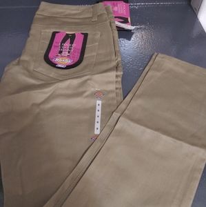 Dickies jr girls skinny, low rise pants size 9
